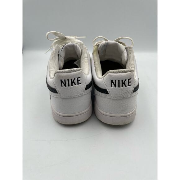 Size 9.5 - Nike Court Vision Next Nature Low White Black - Picture 2 of 9